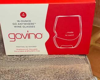 Govino Festival 16-Ounce Wine Glasses (Set of 4)
