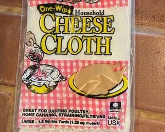 One-Wipe Household Cheese Cloth