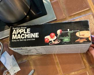 Vintage Suction Base Apple Master Peeler, Corer, and Slicer