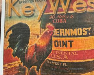 Key West Southernmost Point Souvenir Wood Sign