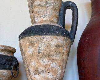 Antique Turkish Terracotta Oil Jar