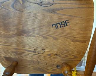 Tell City Chair Company Solid Maple Dining Set