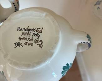 Delfts Blauw Style Tea Service