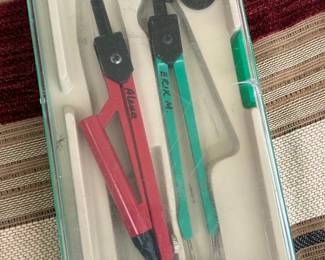 Vintage XDD No. 503 Drawing Compass Set