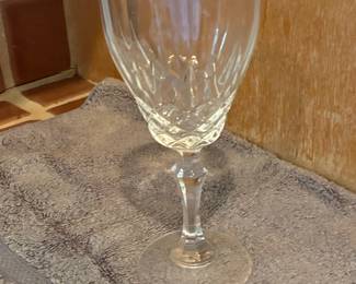 Cristal D'Arques Durand Diamant Water Goblet