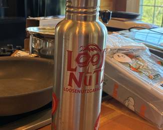 Loose Nutz Garage Branded Stainless Steel Water Bottle