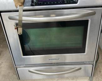 KitchenAid Stainless Steel Slide-In Electric Range