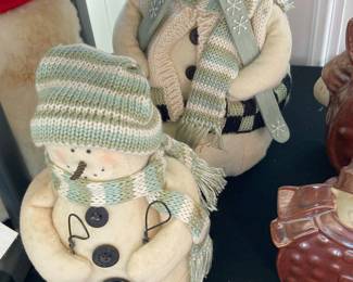 Plum Pudding Snowmen by Heather Ruybal