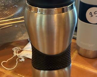 Thermos Stainless Steel Travel Mug with Handprint Base