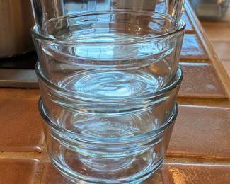 Pyrex Clear Glass Custard Cups