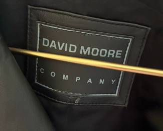 David Moore Company Leather Jacket