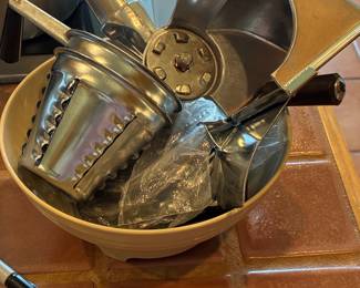 Vintage Rival Grind-O-Mat / Shred-O-Mat Meat Grinder and Salad Maker