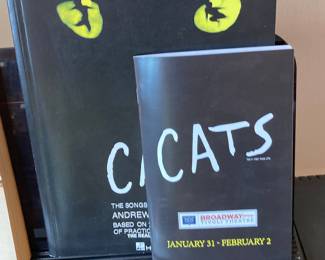 Cats Musical Songbook and Tivoli Theatre Program