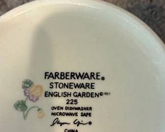 Farberware English Garden 225 Stoneware Ramekin