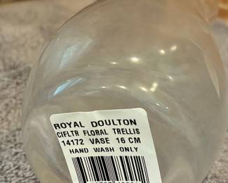 Royal Doulton Floral Trellis Vase