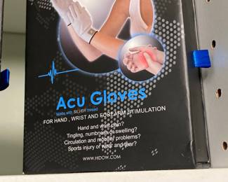 HiDow Acu Gloves with Silver Thread for TENS/EMS