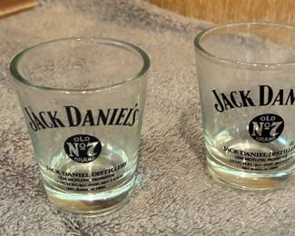 Jack Daniel's Old No. 7 Promotional Shot Glasses
