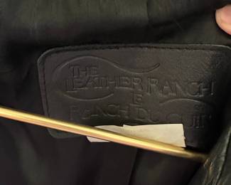 The Leather Ranch Vintage Black Leather Jacket