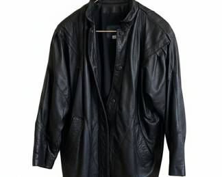The Leather Ranch Vintage Black Leather Jacket