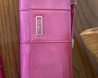 Cole Haan Barbie Pink Core Leather Wallet