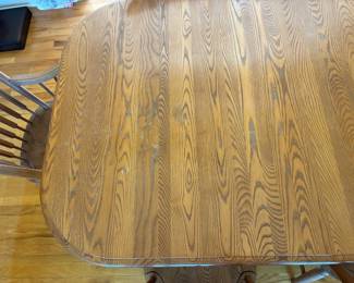 Tell City Chair Company Solid Maple Dining Set