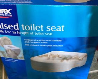 Carex Raised Toilet Seat (Model B310-00)