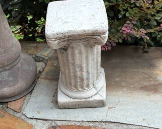 Cast Stone Ionic Pedestal