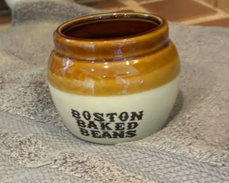 Vintage Boston Baked Beans Stoneware Bean Pot - Pot Shop of Boston