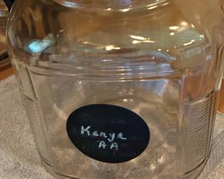 Anchor Hocking Glass Cracker Jar with Brushed Aluminum Lid