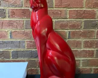 Royal Haeger Egyptian "Winking" Cat statue,