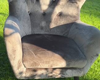 Velvet chair