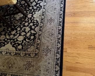Silk oriental rug