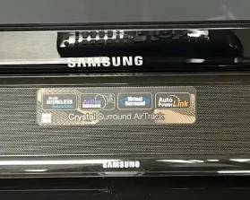 Samsung Soundbar and Wireless Subwoofer