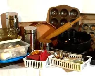 Assortment of Baking Wares