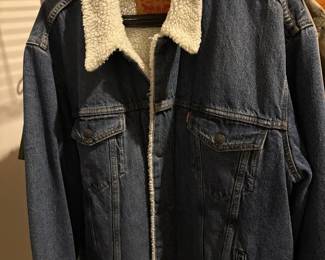 Levis Denim Jacket Lined and More