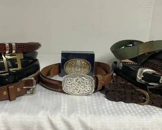 Nocona Belt Buckle, Mens Leather Belts, More