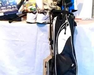 Golf Equipment, Training Clubs, Cradle, Alignment Tool, Putting Green
