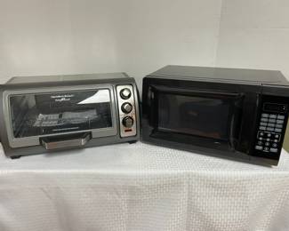 Hamilton Beach Easy Reach Toaster Oven Walmart Microwave