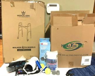 New Walker With Wheels, New Shower Chaircommode with Wheels More
