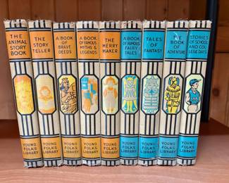 Young Folks Library Books