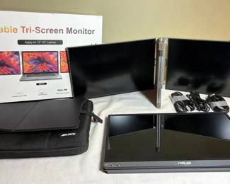 Portable Tri Screen Monitor by Oiiwak