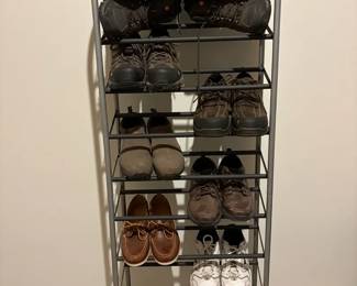 Mens Shoes Size 11.5, Rack Included