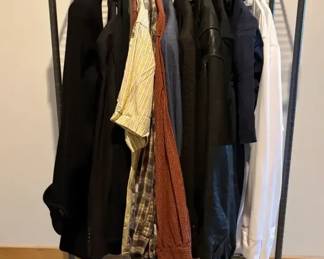Clothing Rack and Mens Clothing