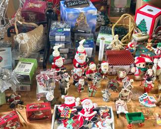 Large Selection of Christmas Decorations