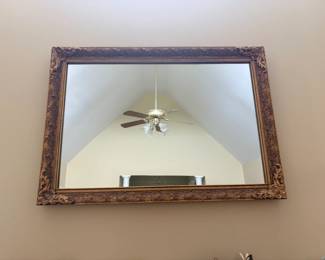 Large Framed Rectangular Mirror