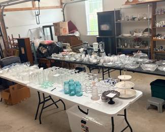 Sample of Wide Array of Glassware available