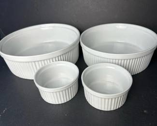 007 whiteceramicramekinsandbakingdishes
