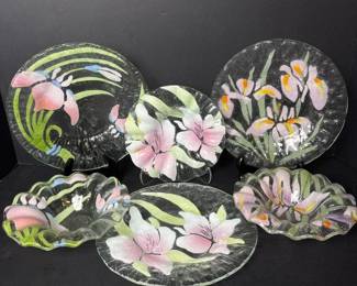 025 sydenstrickerglassplatesbowlswithfl
