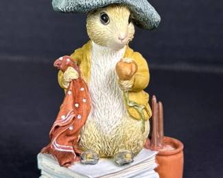 234 beatrixpotterbenjaminbunnyfigurine