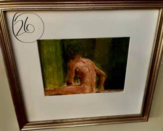 Phillip Trussel (1943-). Nude Male. 1992.